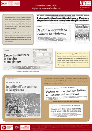 Magistero, bomba ad orologeria Magistero, bomba ad orologeria